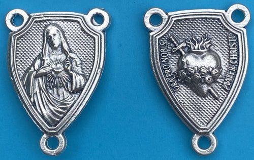 Immaculate Heart of Mary Rosary Centerpiece